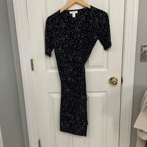 Motherhood maternity wrap dress